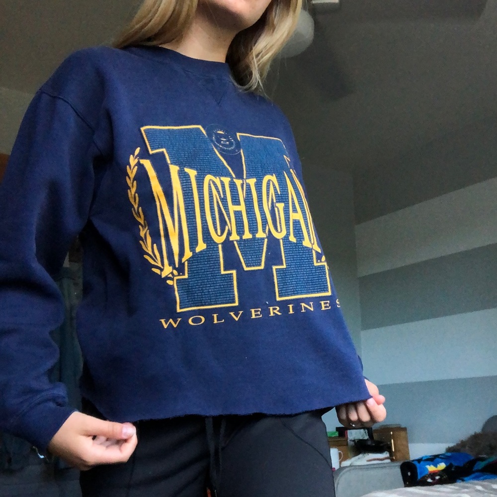 COPY - vintage University of michigan sweater